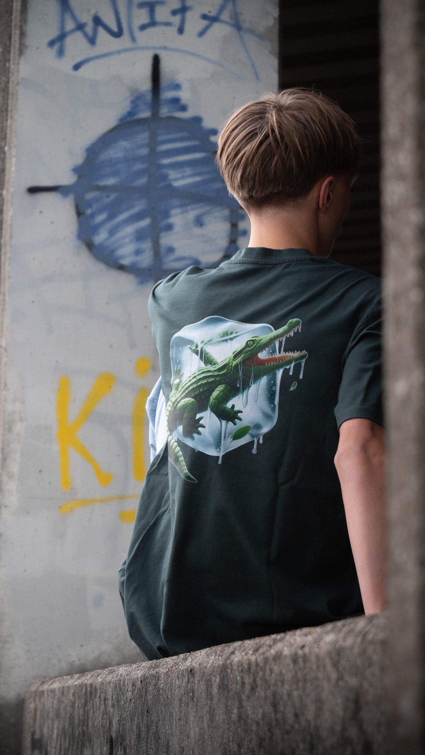 Tee-Greeny  Oversize Homme ( vert )