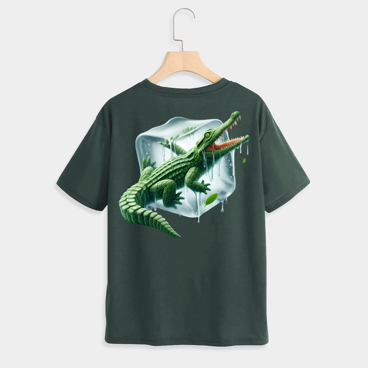 Tee-Greeny  Oversize Homme ( vert )